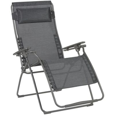Lafuma Futura XL Liegestuhl - Relax, Groß, Obsidian - Gartenliege Lafuma Futura XL Liegestuhl - Relax, Groß, Obsidian - Gartenliege