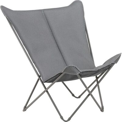Lafuma - Klappbarer Pop Up XL Sessel - Robuster Stahlrahmen Lafuma - Klappbarer Pop Up XL Sessel - Robuster Stahlrahmen