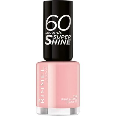 Rimmel Pink 262 - Nail Polish - 60 Seconds Super Shine Rimmel Pink 262 - Nail Polish - 60 Seconds Super Shine