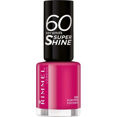 Rimmel 60 Seconds Super Shine Nail Polish - Funtime Fuchsia - Nail Polish Rimmel 60 Seconds Super Shine Nail Polish - Funtime Fuchsia - Nail Polish