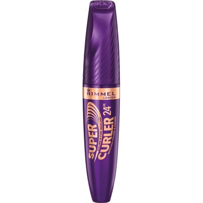 Rimmel Super Curler Mascara - Black - 24HR Volume & Curl Rimmel Super Curler Mascara - Black - 24HR Volume & Curl