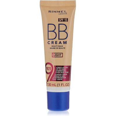 Rimmel London Modell 9 az 1-ben Könnyű SPF 15 BB Krém Rimmel London Modell 9 az 1-ben Könnyű SPF 15 BB Krém
