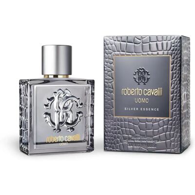 Profumo Roberto Cavalli Silver Essence 100 ml Uomo Profumo Roberto Cavalli Silver Essence 100 ml Uomo