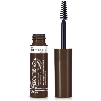 Rimmel London Brow This Way Gel Avec Huile d'Argan - Gel pour sourcils - Publicité Rimmel London Brow This Way Gel Avec Huile d'Argan - Gel pour sourcils - Publicité