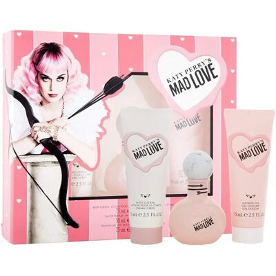 Katy Perry Mad Love Set - Eau de Parfum, Shower Gel & Body Lotion Katy Perry Mad Love Set - Eau de Parfum, Shower Gel & Body Lotion