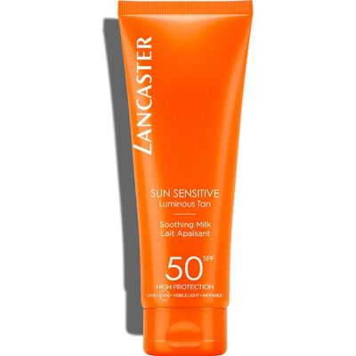 Lancaster Sun Sensitive SPF 50 Auringon suojaava maito herkälle iholle Lancaster Sun Sensitive SPF 50 Auringon suojaava maito herkälle iholle