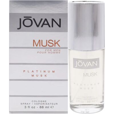 Jovan Platinum Musk Cologne Spray - Homme Eau de Cologne 88ml - Publicité Jovan Platinum Musk Cologne Spray - Homme Eau de Cologne 88ml - Publicité