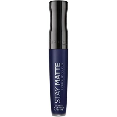 Rimmel Bleu Iris Rouge à Lèvres Liquide Mat - Publicité Rimmel Bleu Iris Rouge à Lèvres Liquide Mat - Publicité