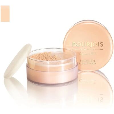 Poudre Libre Bourjois - Poudre Volatile - Pêche - Publicité Poudre Libre Bourjois - Poudre Volatile - Pêche - Publicité