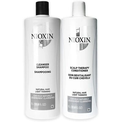 Nioxin System 1 - Hair Care Duo - 33.8 oz Nioxin System 1 - Hair Care Duo - 33.8 oz