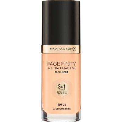 Max Factor Facefinity All Day Flawless 3-In-1 Foundation SPF 20 - Foundation Max Factor Facefinity All Day Flawless 3-In-1 Foundation SPF 20 - Foundation