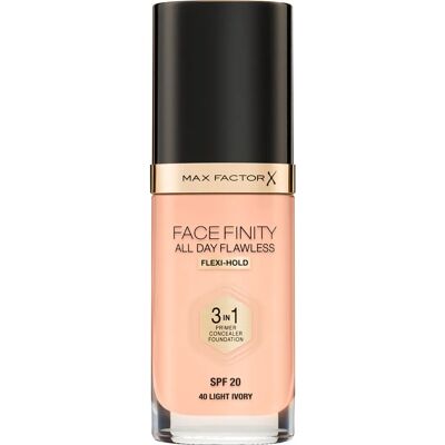 Max Factor Max-Factor Facefinity Ad Fondotinta Impeccabile Senza Imperfezioni Avorio Chiaro - Fondotinta Max Factor Max-Factor Facefinity Ad Fondotinta Impeccabile Senza Imperfezioni Avorio Chiaro - Fondotinta