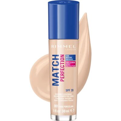 Rimmel Fondotinta Porcellana Chiara SPF 20 - Base Rimmel Fondotinta Porcellana Chiara SPF 20 - Base