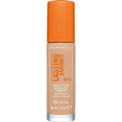 Rimmel Lasting Radiance Foundation - Porcelain SPF 25 Rimmel Lasting Radiance Foundation - Porcelain SPF 25