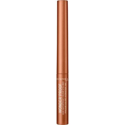 Rimmel Wonder'Proof Crayon pour les yeux cuivre - Eyeliner - Publicité Rimmel Wonder'Proof Crayon pour les yeux cuivre - Eyeliner - Publicité