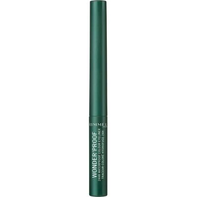 Liner Coloré Waterproof Wonder’Proof de Rimmel London - Émeraude Précieuse - Eyeliner - Publicité Liner Coloré Waterproof Wonder’Proof de Rimmel London - Émeraude Précieuse - Eyeliner - Publicité