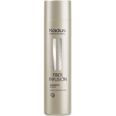 Shampooing reconstruction Fiber Infusion Kadus - 250ml - Publicité Shampooing reconstruction Fiber Infusion Kadus - 250ml - Publicité