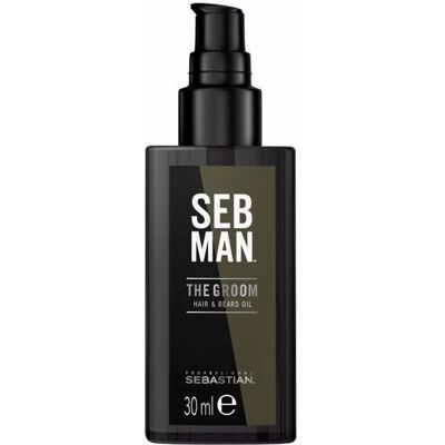Sebastian Sebastian The Groom Óleo para barba e cabelo - Nutritivo 30ml Sebastian Sebastian The Groom Óleo para barba e cabelo - Nutritivo 30ml