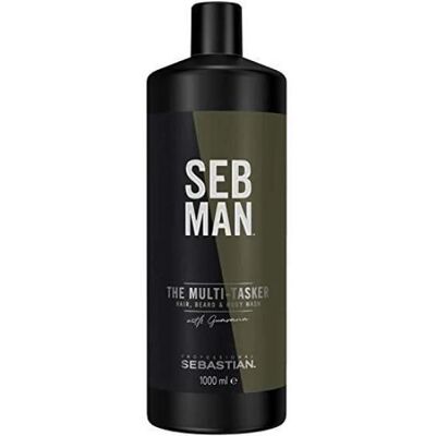 Sebastian Sebman - The Multitasker - 1000 ml - 2-em-1 - Cabelo e Corpo Sebastian Sebman - The Multitasker - 1000 ml - 2-em-1 - Cabelo e Corpo