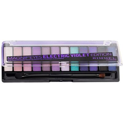Rimmel London Magnif'Eyes Electric Violet Silmänluomiväripaletti - Silmänluomiväripaletti Rimmel London Magnif'Eyes Electric Violet Silmänluomiväripaletti - Silmänluomiväripaletti