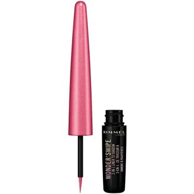 Rimmel London Wonder Swipe 2in1 Liner To Shadow - Mega Hottie Rimmel London Wonder Swipe 2in1 Liner To Shadow - Mega Hottie