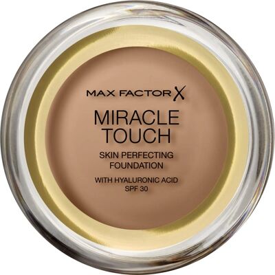 Max Factor Miracle Touch Fond de Teint Hydratant SPF 30 Teinte Or Doré 11,5g Max Factor Miracle Touch Fond de Teint Hydratant SPF 30 Teinte Or Doré 11,5g