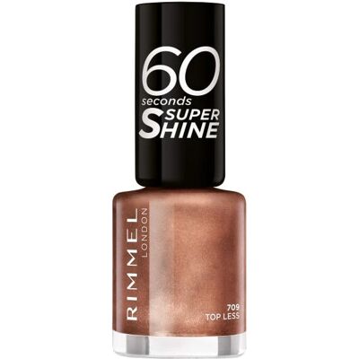 Vernis à Ongles Bronze Rimmel - 709 Menos Superior - Longue Durée, Séchage Rapide - Publicité Vernis à Ongles Bronze Rimmel - 709 Menos Superior - Longue Durée, Séchage Rapide - Publicité