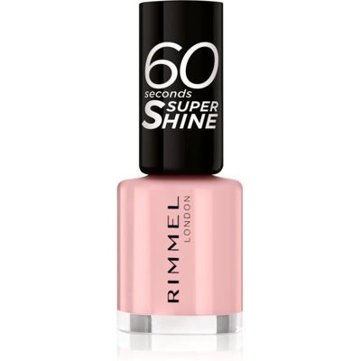 Rimmel - 60 Seconds Super Shine - Rose Gloss - 8 ml - nail polish Rimmel - 60 Seconds Super Shine - Rose Gloss - 8 ml - nail polish