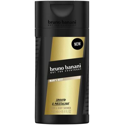 Bruno Banani Man's Best Hair & Body Showergel (250ml) Bruno Banani Man's Best Hair & Body Showergel (250ml)