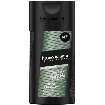 Bruno Banani Made For Man Fresh & Masculine Hair & Body Shower (250ml) Bruno Banani Made For Man Fresh & Masculine Hair & Body Shower (250ml)