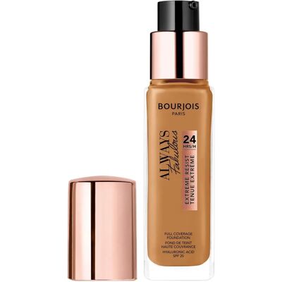 Bourjois Paris Always Fabulous Foundation - Golden Caramel - Semi-matte - 24H Bourjois Paris Always Fabulous Foundation - Golden Caramel - Semi-matte - 24H