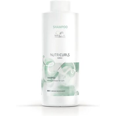 Shampoo per Ricci Wella Professionals NutriCurls - 1000 ml Shampoo per Ricci Wella Professionals NutriCurls - 1000 ml