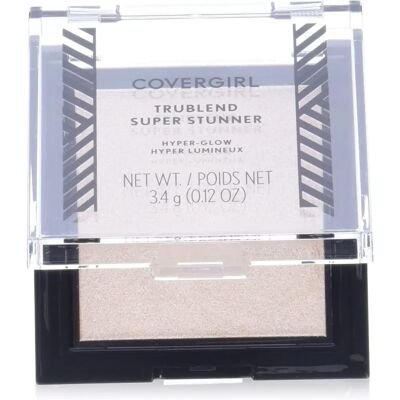 Covergirl Trublend Super Stunner - Perła Niebieska - Podświetlenie, Rozświetlacz do policzków, Kumpakt Covergirl Trublend Super Stunner - Perła Niebieska - Podświetlenie, Rozświetlacz do policzków, Kumpakt