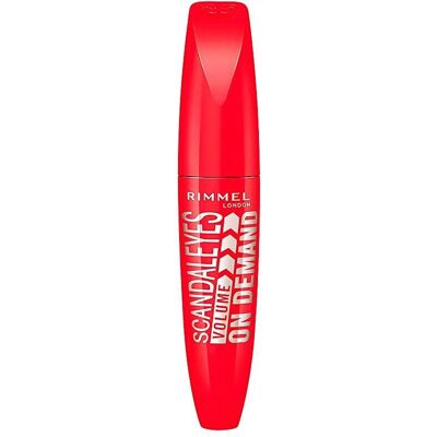 Rimmel London ScandalEyes Volume On Demand Mascara - Zwart Bruin Rimmel London ScandalEyes Volume On Demand Mascara - Zwart Bruin