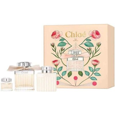 Dárkový set Chloe EDP 75 ml, tělové mléko 100 ml, miniatura EDP - Parfémové dárky Dárkový set Chloe EDP 75 ml, tělové mléko 100 ml, miniatura EDP - Parfémové dárky