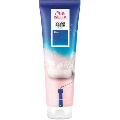 Wella Color Fresh Mask - Blauwe Haarmasker - Tijdelijke Kleuring en Verzorging Wella Color Fresh Mask - Blauwe Haarmasker - Tijdelijke Kleuring en Verzorging