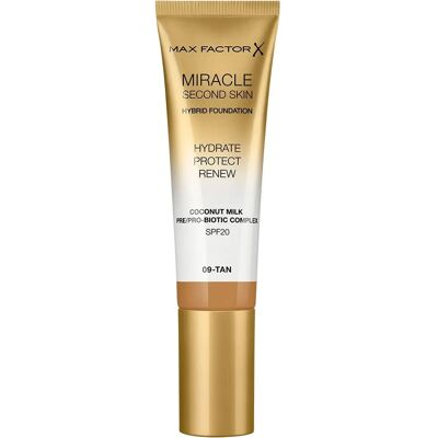 Max Factor Miracle Second Skin Foundation SPF20 9 Tan - Hautpflege Max Factor Miracle Second Skin Foundation SPF20 9 Tan - Hautpflege