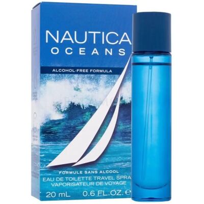 Nautica Oceans Eau de Toilette Travel Spray - Marine, Citrus, 20ml Nautica Oceans Eau de Toilette Travel Spray - Marine, Citrus, 20ml