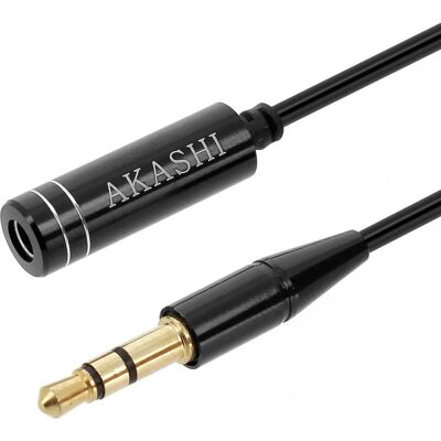 Altadif ALTJF35B Audiokabel - 1m - Schwarz - Audiokabel Altadif ALTJF35B Audiokabel - 1m - Schwarz - Audiokabel
