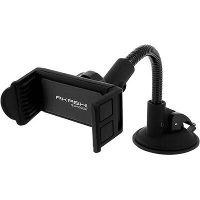 Akashi ALTCARFLEXBLK Smartphone Holder - Black - Phone Holder Akashi ALTCARFLEXBLK Smartphone Holder - Black - Phone Holder