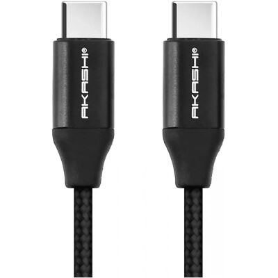 Altadif ALTCABLTCTCBLK Câble USB - 1m - Noir - USB Type-C - Publicité Altadif ALTCABLTCTCBLK Câble USB - 1m - Noir - USB Type-C - Publicité
