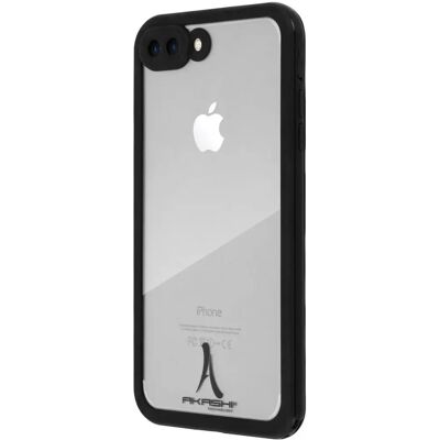 Coque en silicone étanche Altadif pour iPhone 7 Plus - Noir - Publicité Coque en silicone étanche Altadif pour iPhone 7 Plus - Noir - Publicité