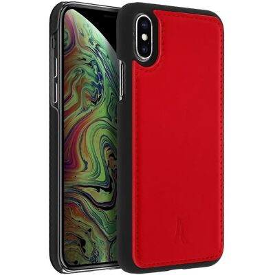 Akashi iPhone X/XS Echtes Leder Hülle - Eleganter Schutz Akashi iPhone X/XS Echtes Leder Hülle - Eleganter Schutz