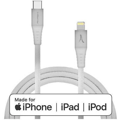 Apple MFI-zertifizierter Lightning-Kabel - 1m Weiß Apple MFI-zertifizierter Lightning-Kabel - 1m Weiß