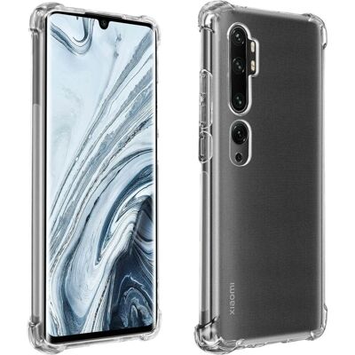 Coque en silicone transparente anti-choc Akashi pour Xiaomi Mi Note 10 / 10 Pro - Publicité Coque en silicone transparente anti-choc Akashi pour Xiaomi Mi Note 10 / 10 Pro - Publicité