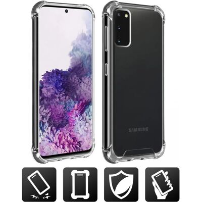 Altadif ALTCS11EAG Samsung Galaxy S20 Transparent Phone Case - Mobile Phone Cover Altadif ALTCS11EAG Samsung Galaxy S20 Transparent Phone Case - Mobile Phone Cover