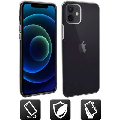 Funda transparente Altadif para iPhone 12/12 Pro - Resistente a golpes, ultrafina Funda transparente Altadif para iPhone 12/12 Pro - Resistente a golpes, ultrafina