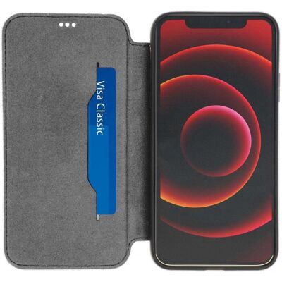 Altadif ALTFCUIRIP12BLK Coque Portefeuille en Cuir - Publicité Altadif ALTFCUIRIP12BLK Coque Portefeuille en Cuir - Publicité