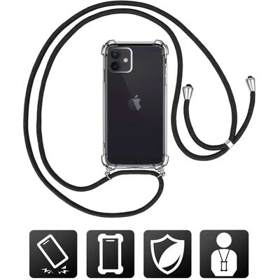 Funda transparente de silicona Altadif ALTLANYIP12P - Carcasa para móvil Funda transparente de silicona Altadif ALTLANYIP12P - Carcasa para móvil