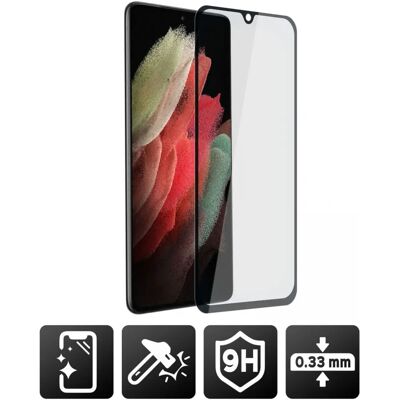 Protecteur d'Écran en Verre Trempé Samsung S21 Ultra - Compatible Ultrasons - Publicité Protecteur d'Écran en Verre Trempé Samsung S21 Ultra - Compatible Ultrasons - Publicité